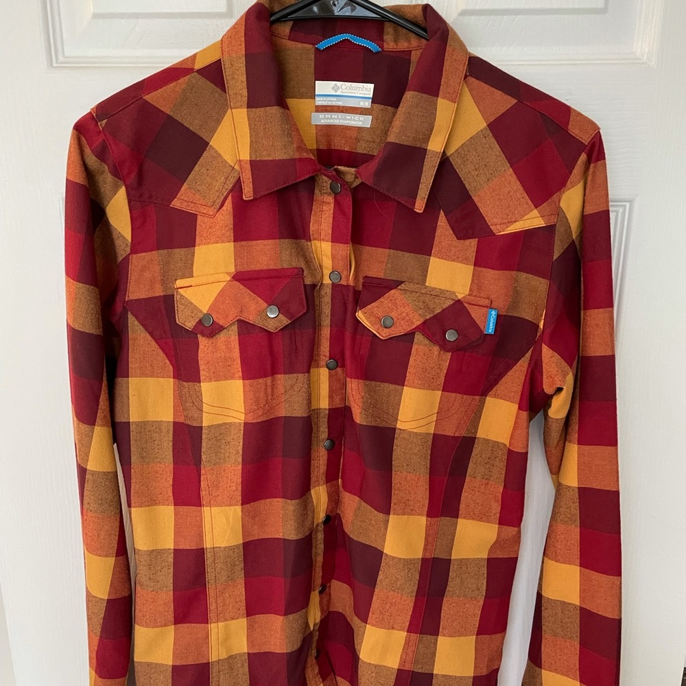 Women’s Columbia Medium flannel shirt